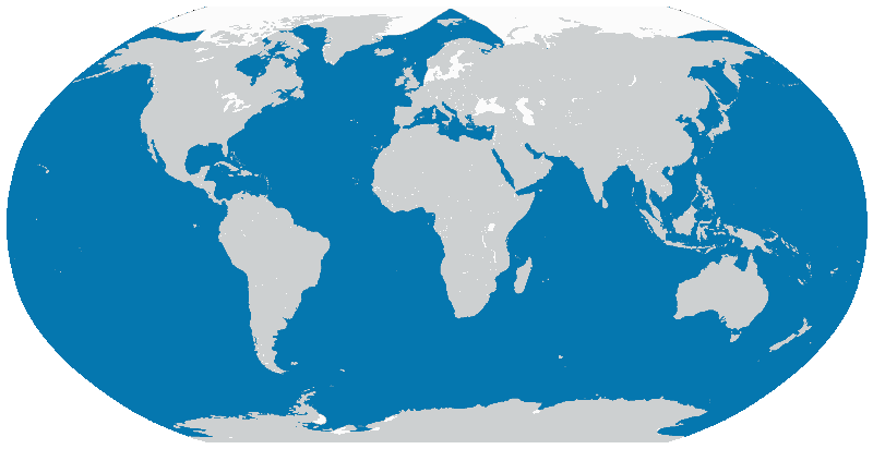 Schwertwal Killerwal Orcinus orca Karte Verbreitung
